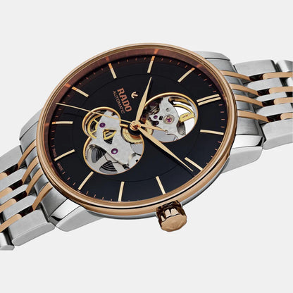 Rado Coupole Men Automatic Black Dial Analog Stainless Steel Watch R22894163