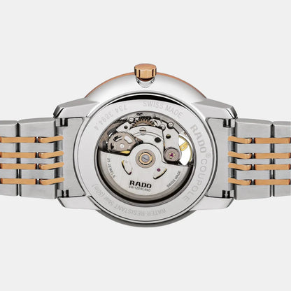 Rado Coupole Men Automatic Black Dial Analog Stainless Steel Watch R22894163