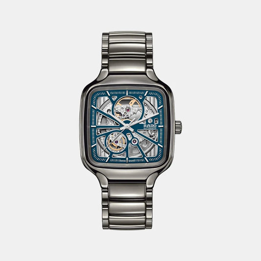 Rado True Square Unisex Automatic Blue Dial Analog Ceramic Watch R27083202