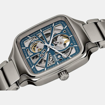 Rado True Square Unisex Automatic Blue Dial Analog Ceramic Watch R27083202