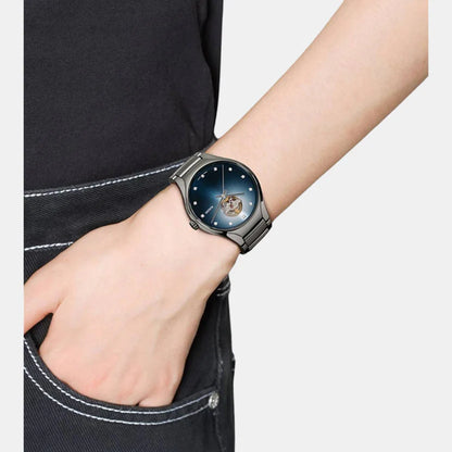 Rado True Round Secret Unisex Automatic Blue Dial Analog Ceramic Watch R27108732