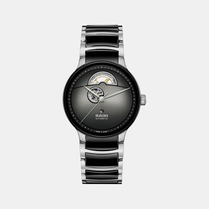 Rado Centrix Men Automatic Black Dial Analog Ceramic Watch R30012152