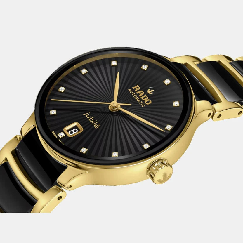 Rado Centrix Women Automatic Black Dial Analog Ceramic Watch R30032742