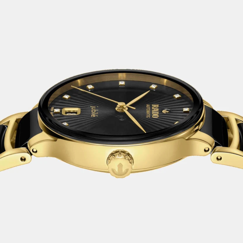 Rado Centrix Women Automatic Black Dial Analog Ceramic Watch R30032742