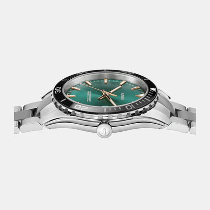 Rado HyperChrome Men Quartz Turquoise Dial Analog Stainless Steel Watch R32156313