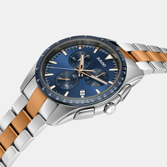 Rado HyperChrome Men Quartz Blue Dial Analog Stainless Steel Watch R32259213