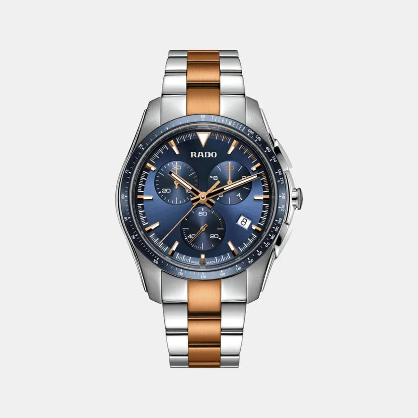Rado HyperChrome Men Quartz Blue Dial Analog Stainless Steel Watch R32259213