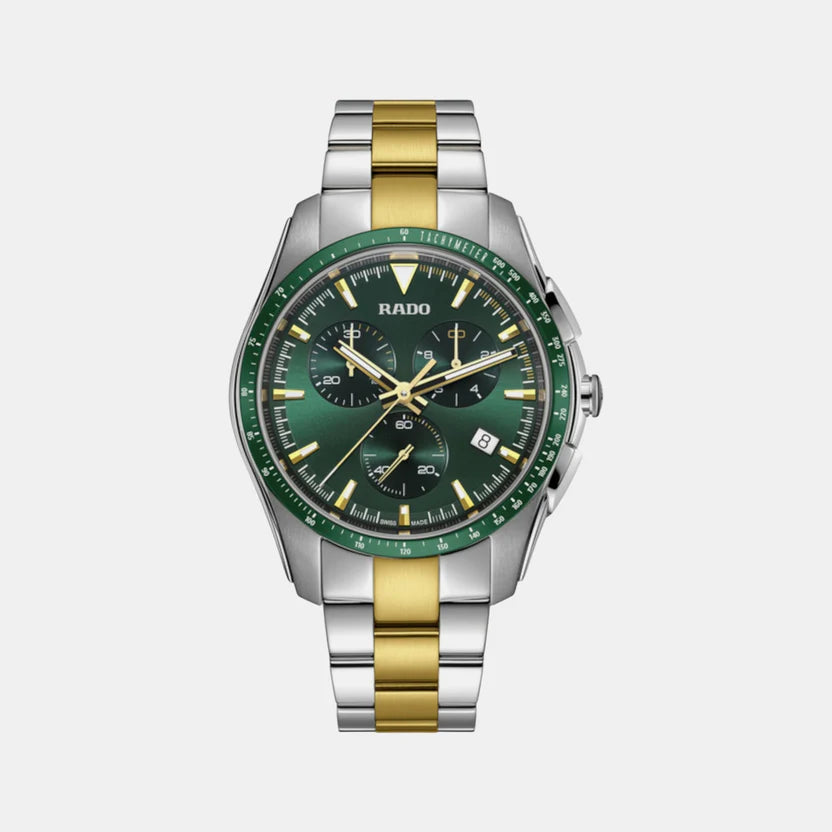 Rado HyperChrome Men Quartz Green Dial Chronograph R32259323