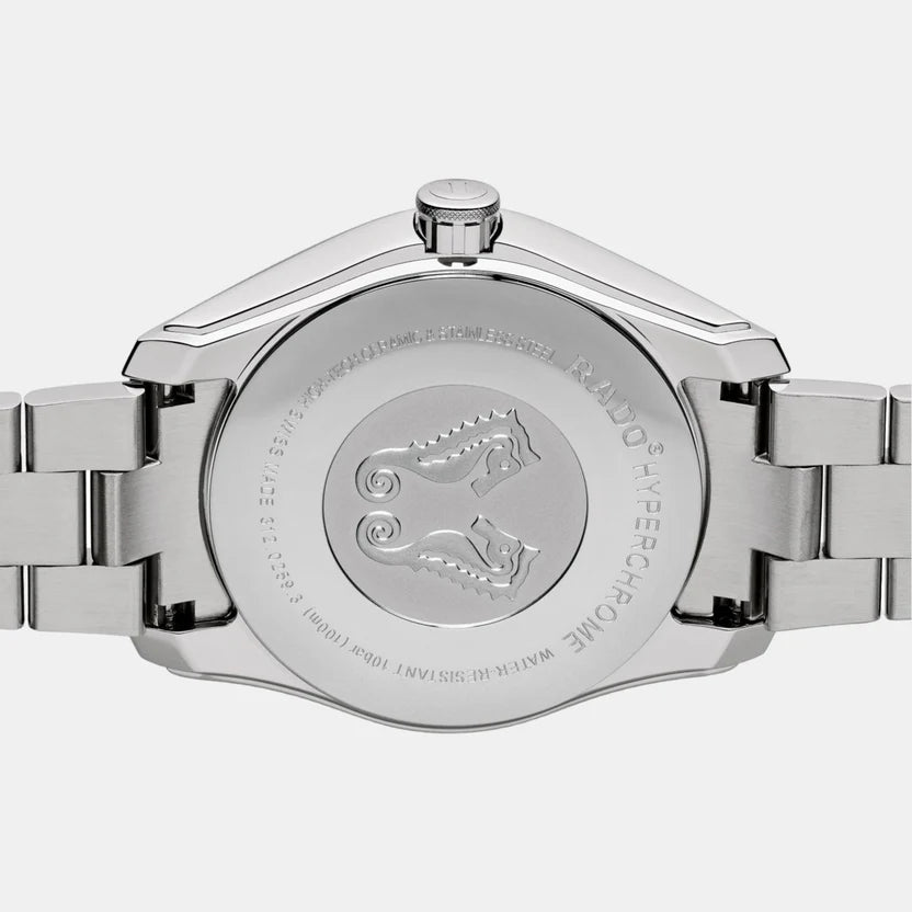 Rado HyperChrome Men Quartz Blue Dial Analog Stainless Steel Watch R32502203