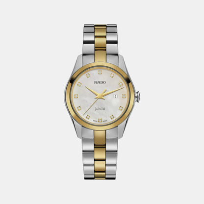 Rado HyperChrome Women Quartz Mother Of Pearl Dial Analog Stainless Steel Watch R32975912
