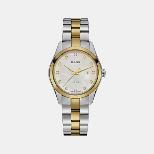 Rado HyperChrome Women Quartz Mother Of Pearl Dial Analog Stainless Steel Watch R32975912
