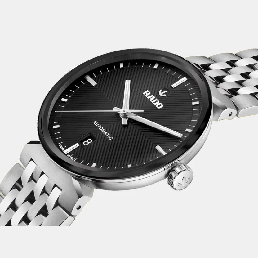 Rado Florence Unisex Automatic Black Dial Analog Stainless Steel Watch R48903153