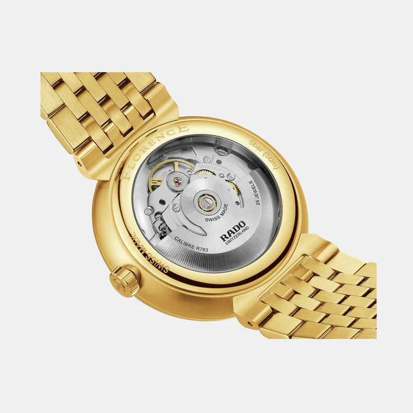 Rado Florence Unisex Automatic Silver Dial Analog Stainless Steel Watch R48904013
