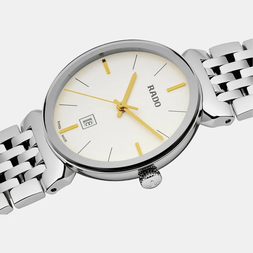 Rado Florence Women Quartz White Dial Analog Stainless Steel Watch R48913013