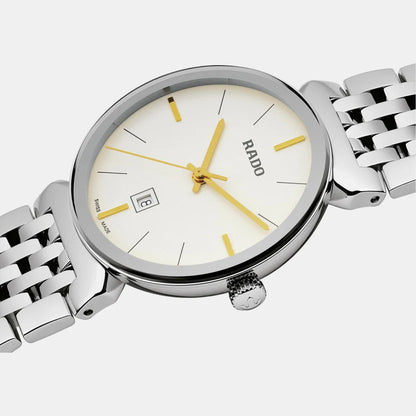 Rado Florence Women Quartz White Dial Analog Stainless Steel Watch R48913013
