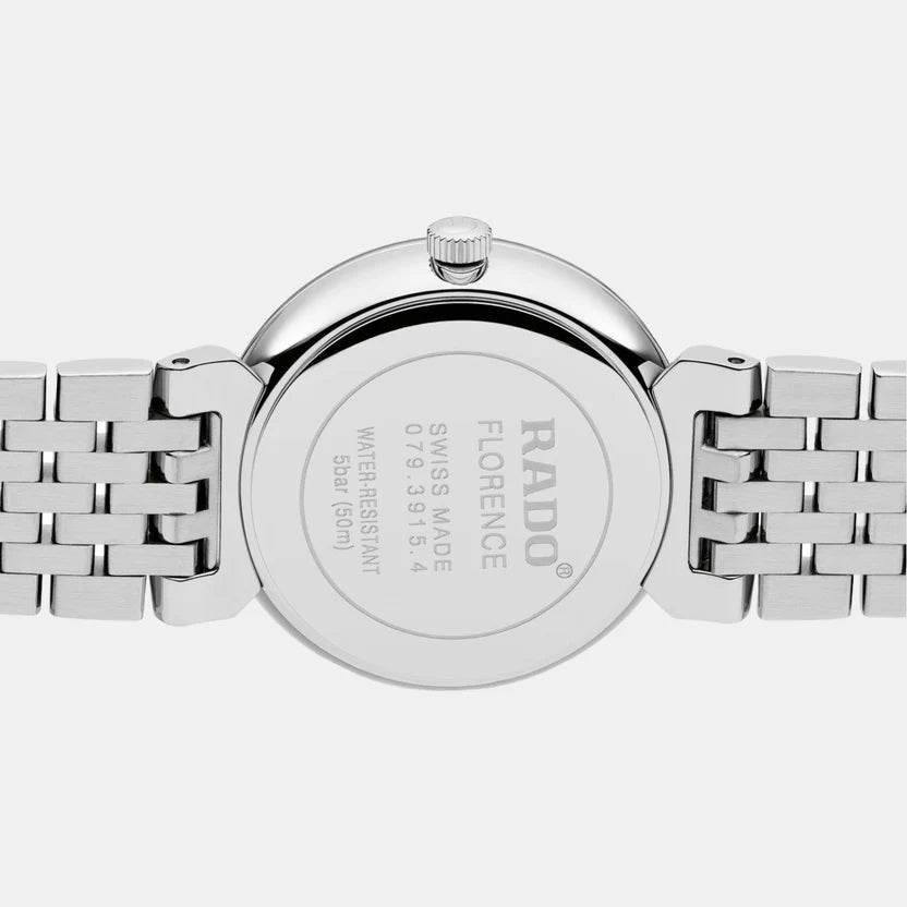 Rado Florence Women Quartz White Dial Analog Stainless Steel Watch R48913013