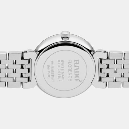 Rado Florence Women Quartz White Dial Analog Stainless Steel Watch R48913013