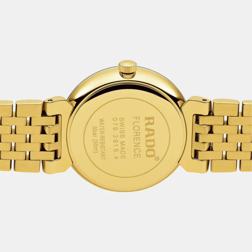 Rado Florence Women Quartz Black Dial Analog Stainless Steel Watch R48915703