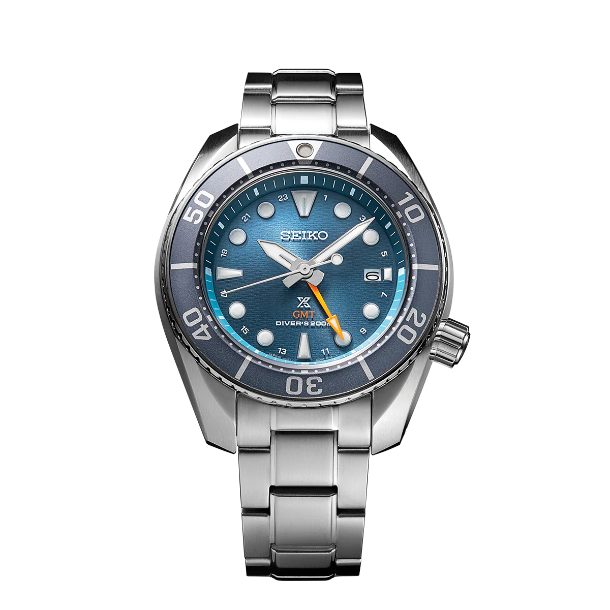 Prospex Men Solar Blue Dial Analog Stainless Steel Watch