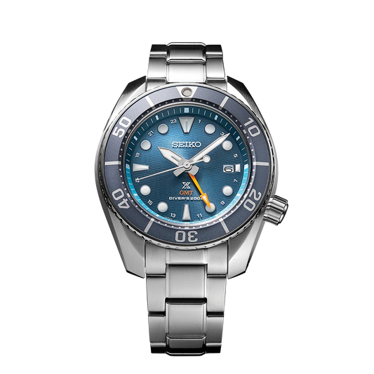 Prospex Men Solar Blue Dial Analog Stainless Steel Watch