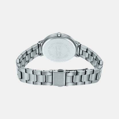 Sheen Women Quartz Blue Dial Analog Stainless Steel Watch SH228
