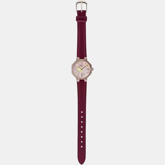 Sheen Women Quartz Pink Dial Analog Stainless Steel Watch SH260