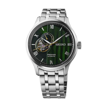 Seiko Presage ‘Japanese Zen Gardens’ in Fern green - SSA463J1