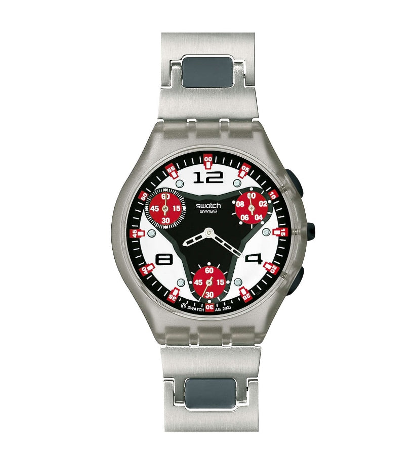 Vintage Swatch Strap, 'Mix Motion', SUYM103G