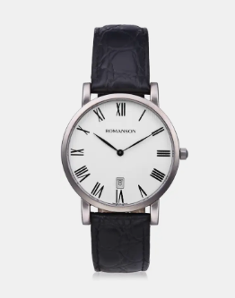 Romanson Adel Analog Watch  - For Men TL5507NMWWH