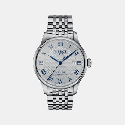 Tissot Le Locle 20th Anniversary Men Automatic Silver Dial Analog Stainless Steel Watch T0064071103303