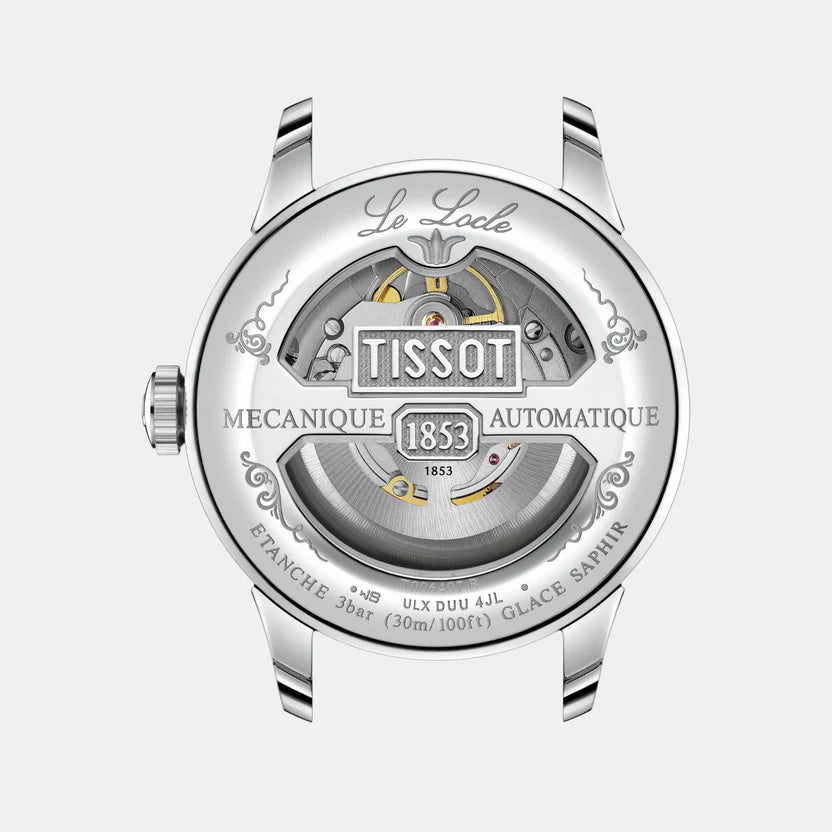 Tissot Le Locle Men Automatic Green Dial Analog Stainless Steel Watch T0064071109300