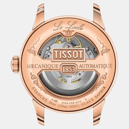 Tissot Le Locle Men Automatic Green Dial Analog Stainless Steel Watch T0064073309300