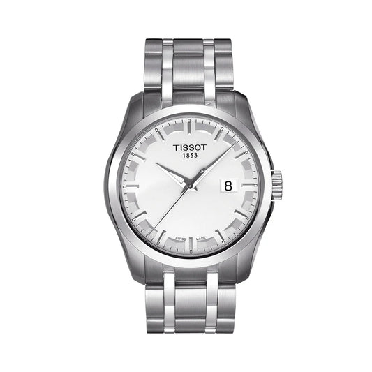 Tissot Men's T0354101103100 Couturier Stainless Steel Bracelet Watch