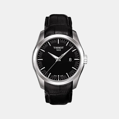 Tissot Couturier Men Analog Leather Watch T0354101605100