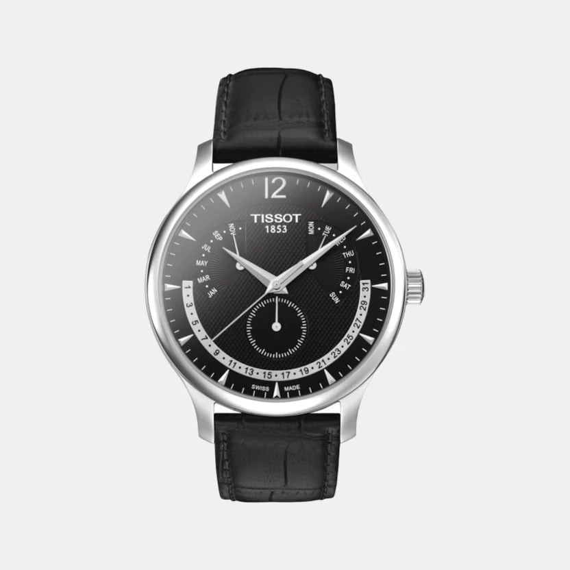 Tissot Tradition Men Chronograph Leather Watch T0636371605700