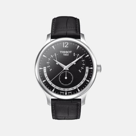 Tissot Tradition Men Chronograph Leather Watch T0636371605700