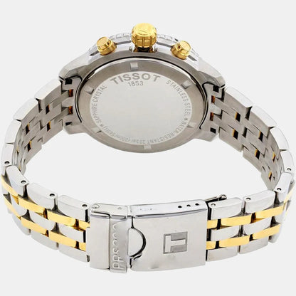 Tissot PRS 200 Men White Chronograph Stainless Steel Watch T0674172203101
