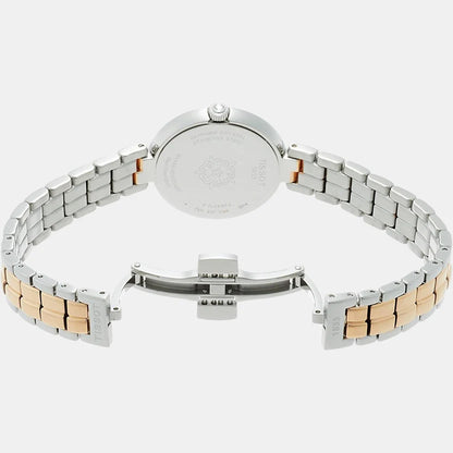 Tissot Flamingo Women Quartz White Dial Analog Stainless Steel Watch T0942102211100