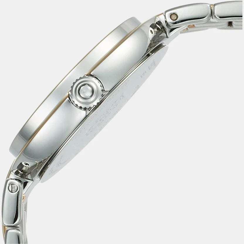 Tissot Flamingo Women Quartz White Dial Analog Stainless Steel Watch T0942102211100