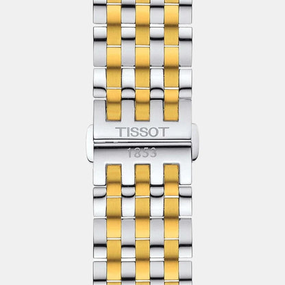 Tissot Bridgeport Men Stainless Steel Chronograph Watch T0974272203300