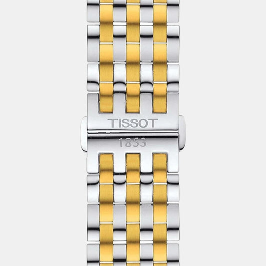 Tissot Bridgeport Men Stainless Steel Chronograph Watch T0974272203300