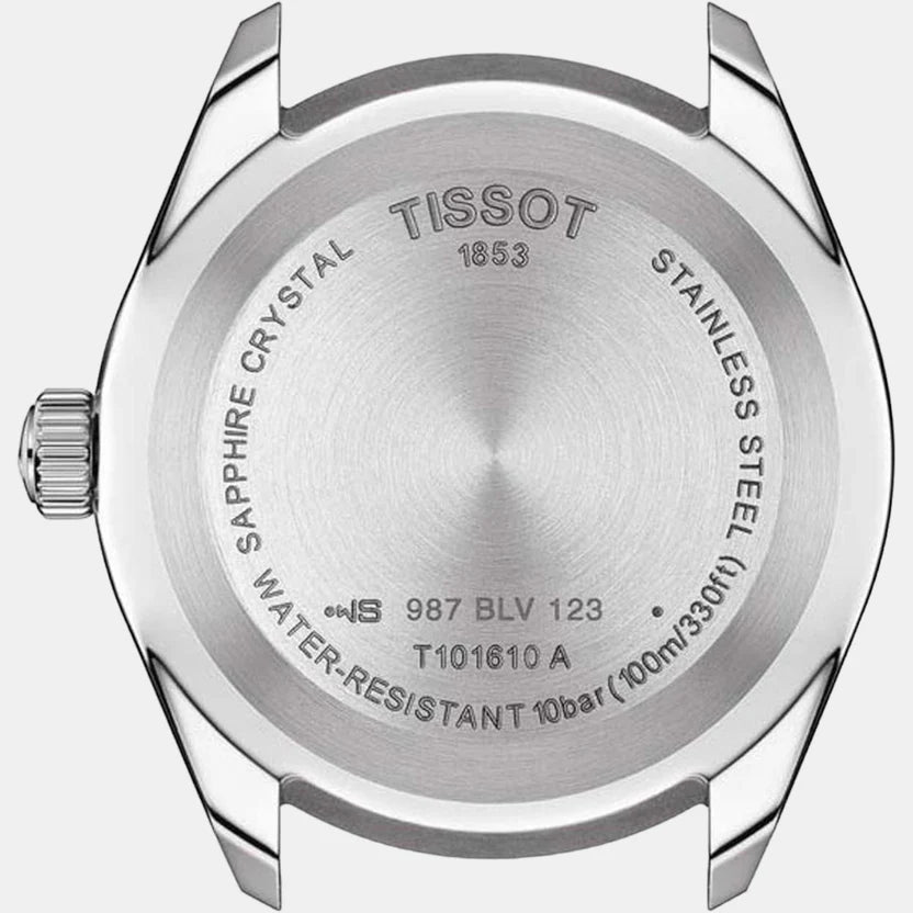 Tissot PR 100 Men Quartz Black Dial Chronograph Stainless Steel Watch T1016171105100