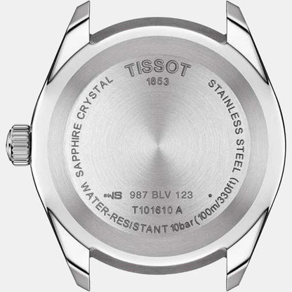 Tissot PR 100 Men Quartz Black Dial Chronograph Stainless Steel Watch T1016171105100