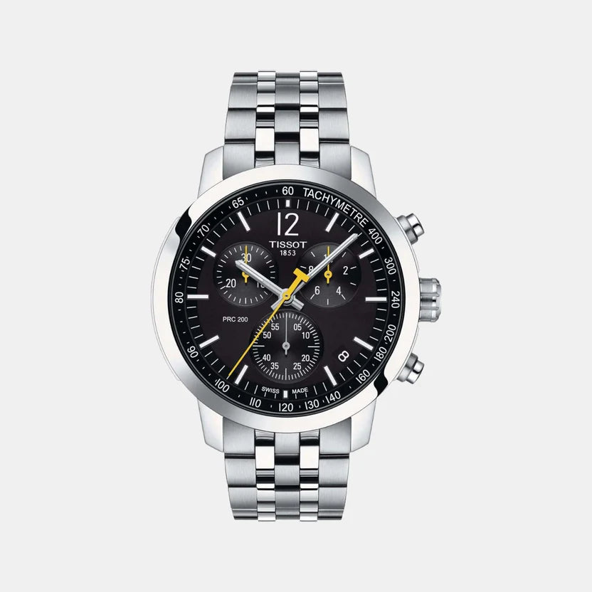 Tissot PRC 200 Men Chronograph Stainless Steel Watch T1144171105700