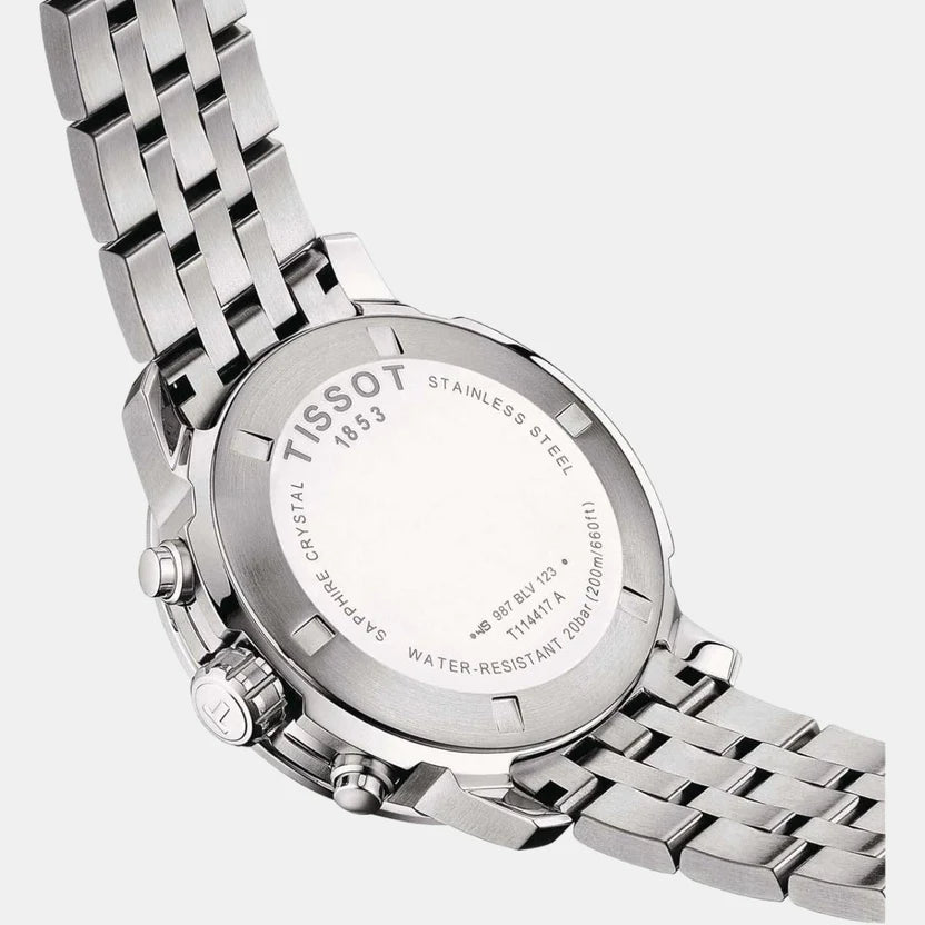 Tissot PRC 200 Men Chronograph Stainless Steel Watch T1144171105700