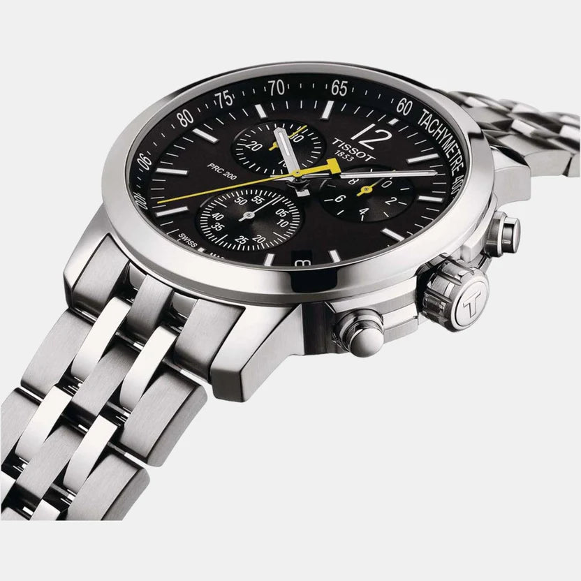 Tissot PRC 200 Men Chronograph Stainless Steel Watch T1144171105700