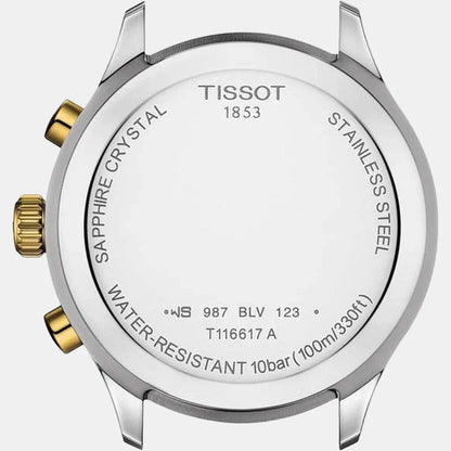 Tissot Chrono Xl Classic Men Quartz Blue Dial Chronograph Stainless Steel Watch T1166172204100