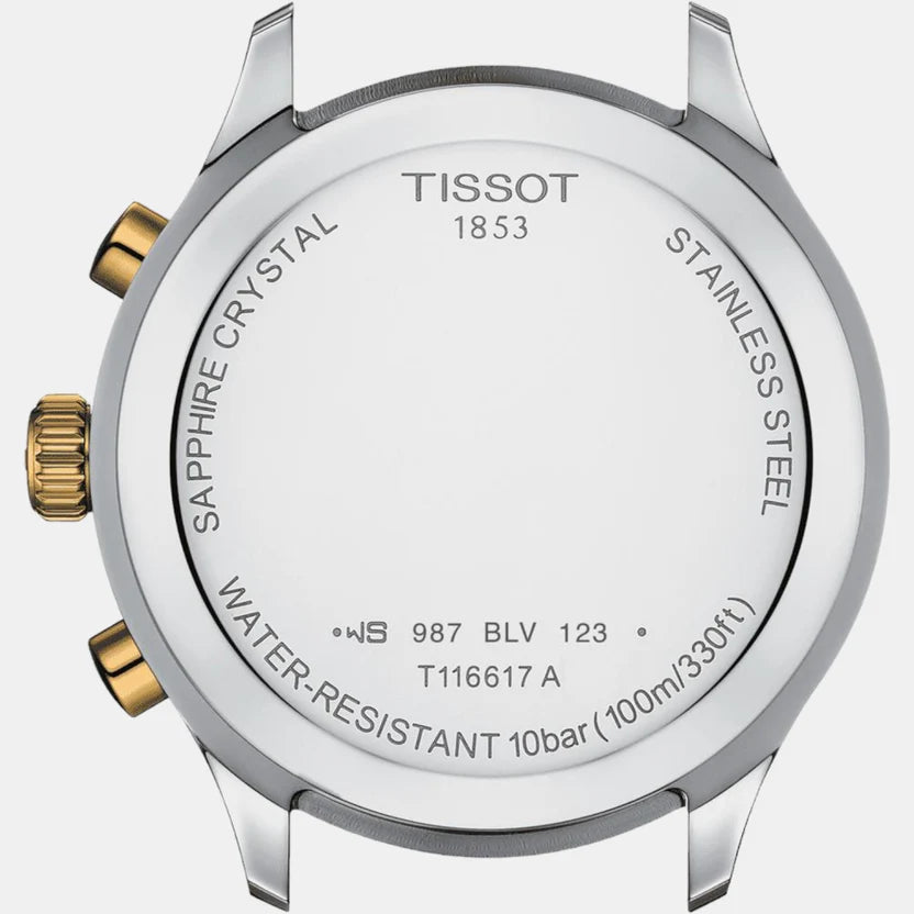 Tissot Chrono Xl Classic Men Quartz Green Dial Chronograph Stainless Steel Watch T1166172209100