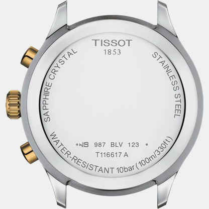 Tissot Chrono Xl Classic Men Quartz Green Dial Chronograph Stainless Steel Watch T1166172209100
