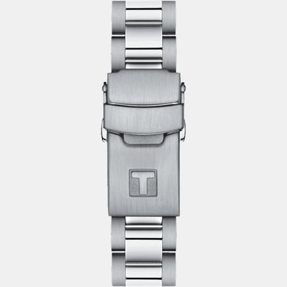 Tissot Seastar Unisex Quartz Black Dial Analog Stainless Steel Watch T1202102105100